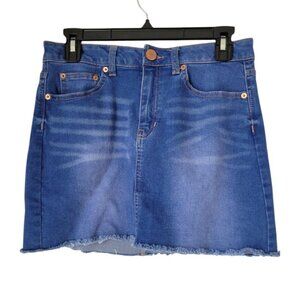 Junior's Women's NOBO Jean Denim Skirt 11 Mid Rise Y2K Mini Summer